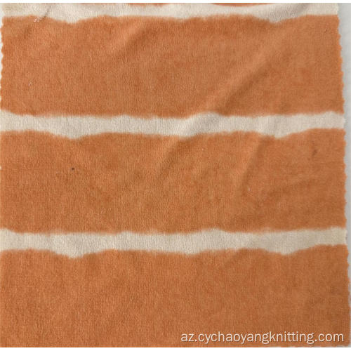 Uşaq geyimləri Jacquard məktub Terry parça
